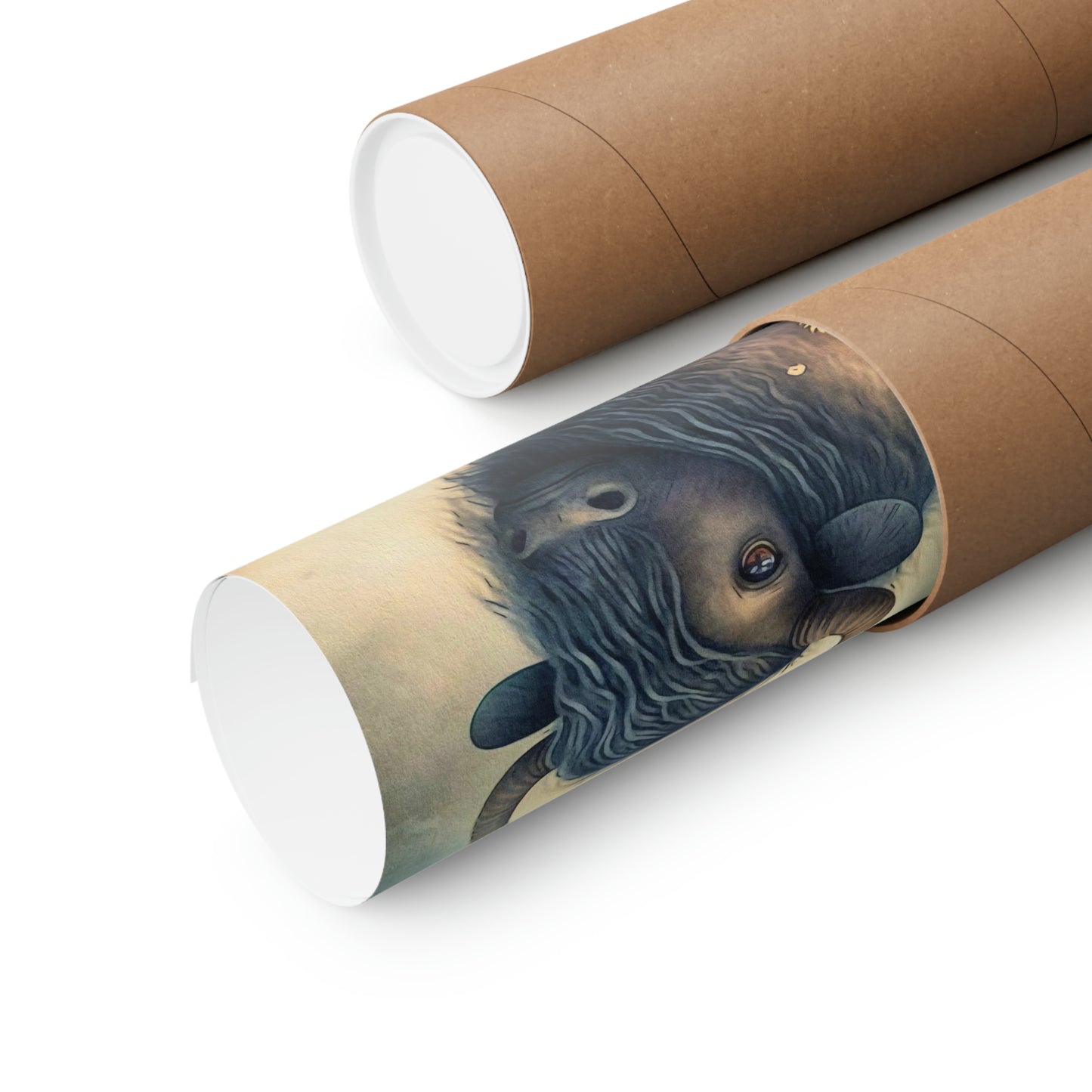 Safari Kids Collection- Buffalo Premium Matte Vertical Posters