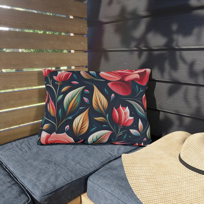 Passion Rose Outdoor Pillows