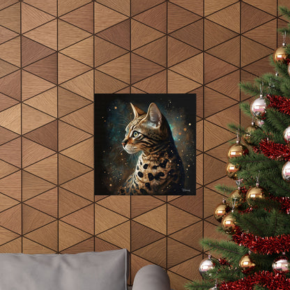 Bengal Cat Premium Matte Vertical Posters
