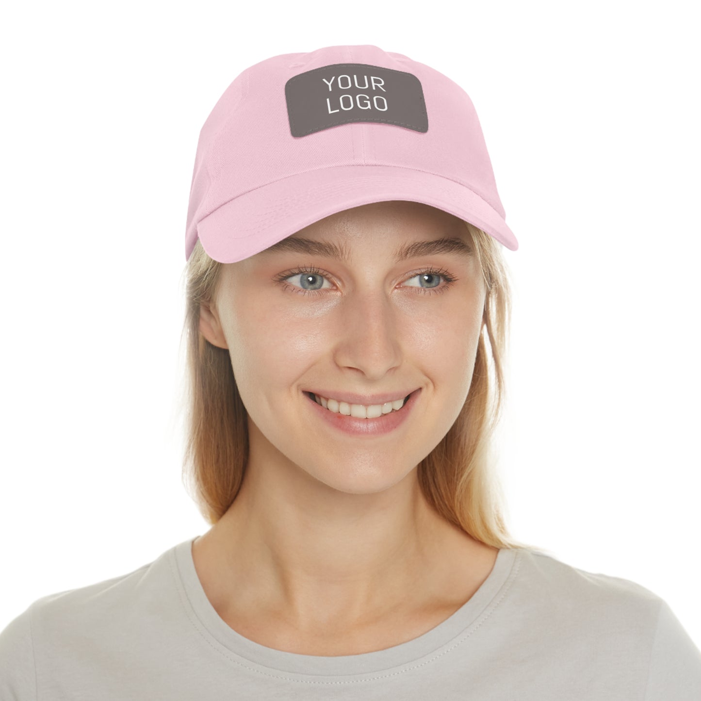 Dad Hat Leather Patch Personalized for Events & Promotions