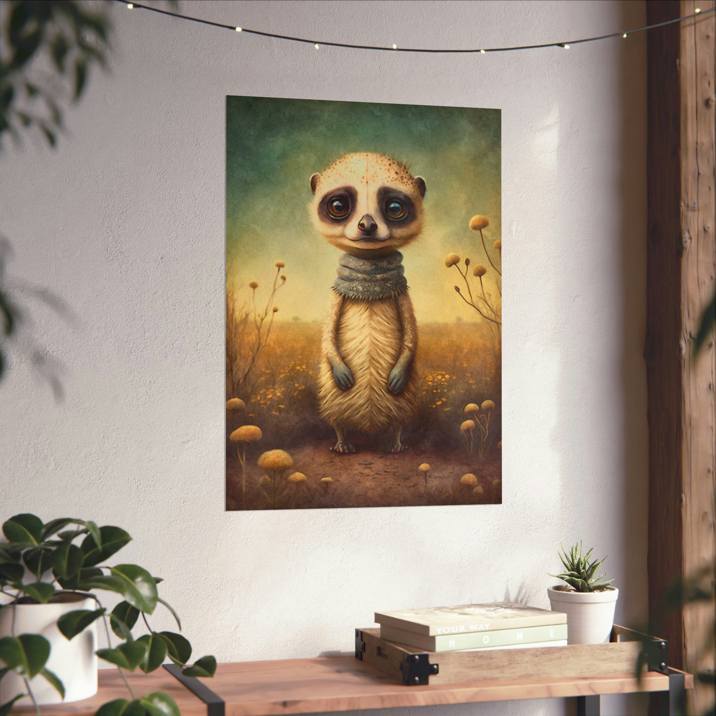 Safari Kids Collection- Mercat Premium Matte Vertical Posters