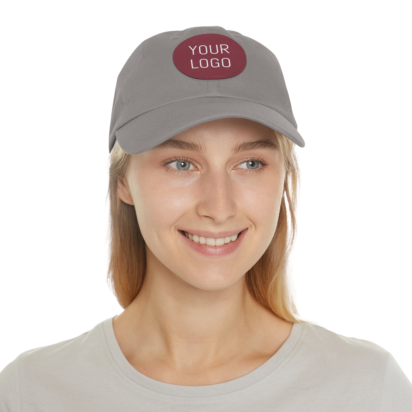Dad Hat with Leather Patch Personalized for Events & Promotions