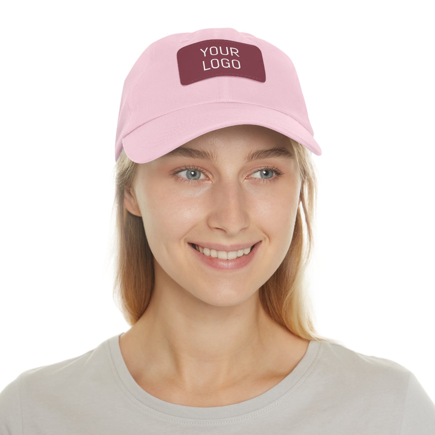 Dad Hat Leather Patch Personalized for Events & Promotions