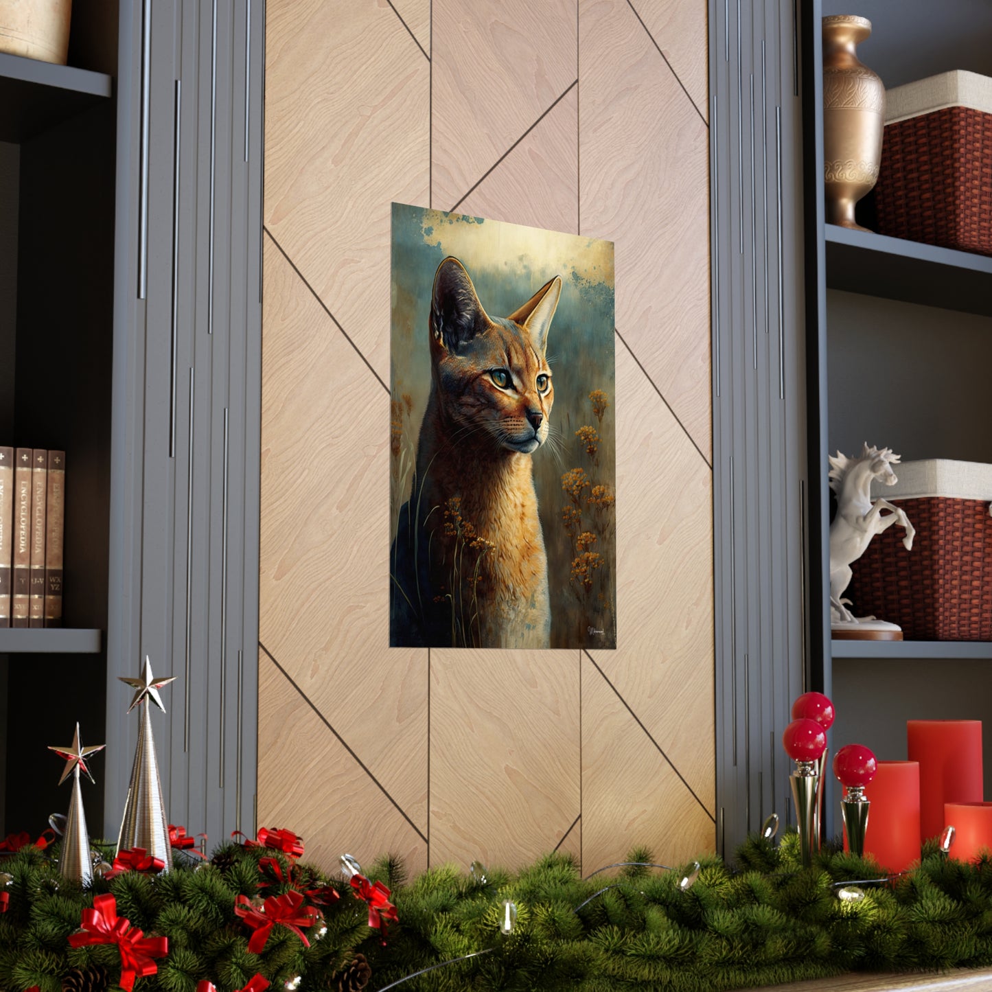 Chausie Cat Premium Matte Vertical Posters