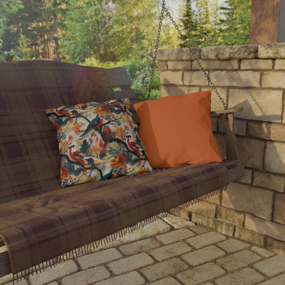 Floral & Birds Outdoor Pillows