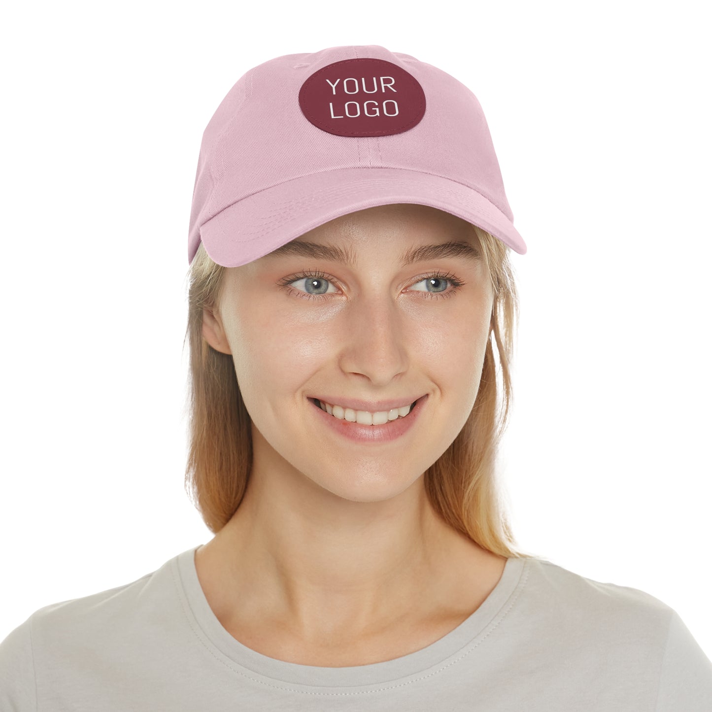 Dad Hat with Leather Patch Personalized for Events & Promotions