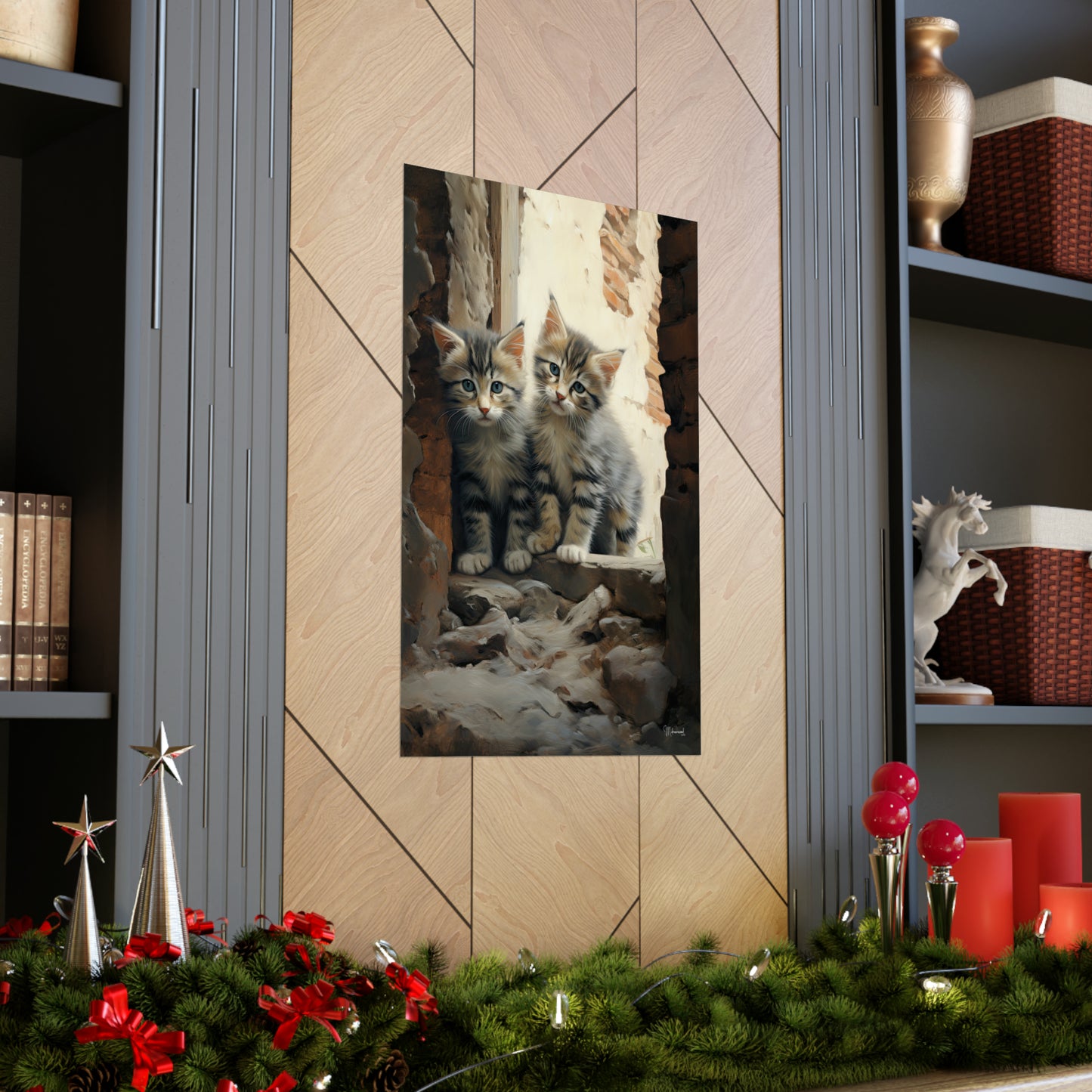 Street Kittens Premium Matte Vertical Posters