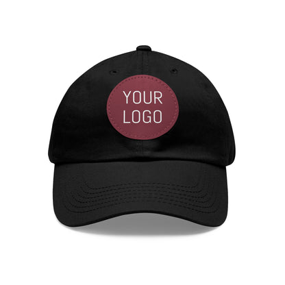 Dad Hat with Leather Patch Personalized for Events & Promotions