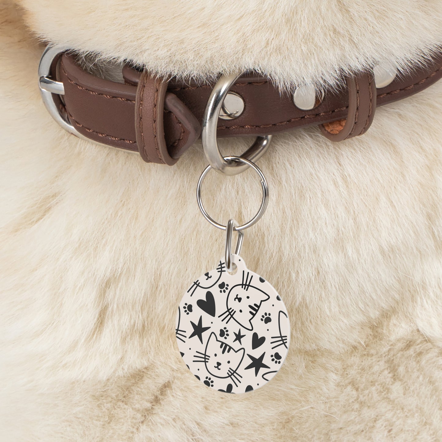 Sassy Pet's Here Kitty Kitty Personalized Pet Tag