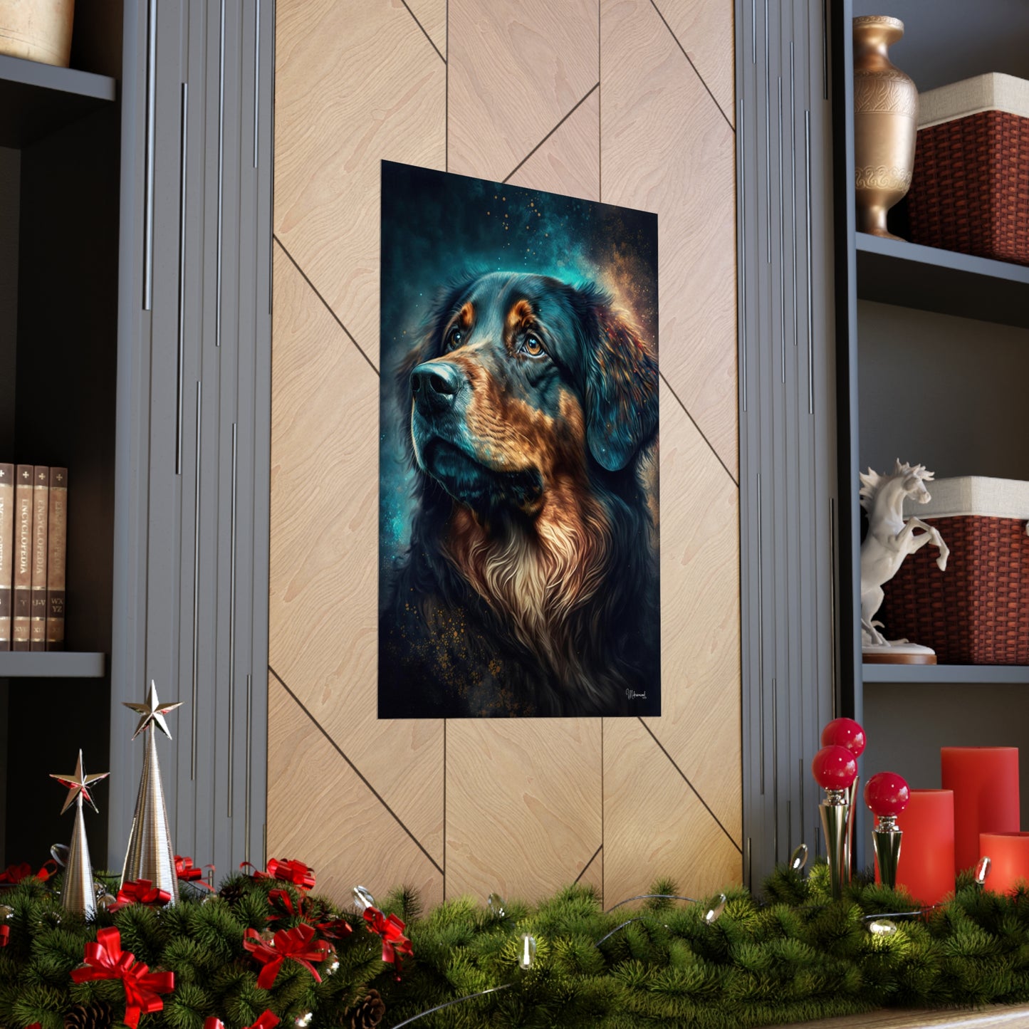 Hovawart Hund Dog Premium Matte Vertical Posters