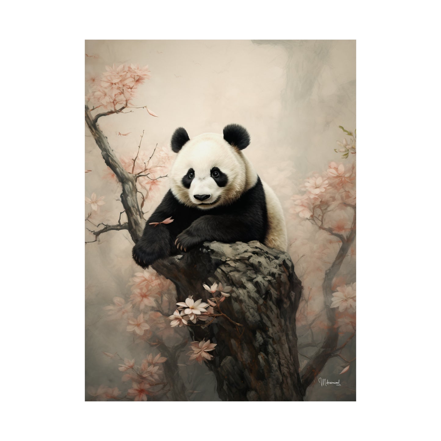 Panda Premium Matte Vertical Posters