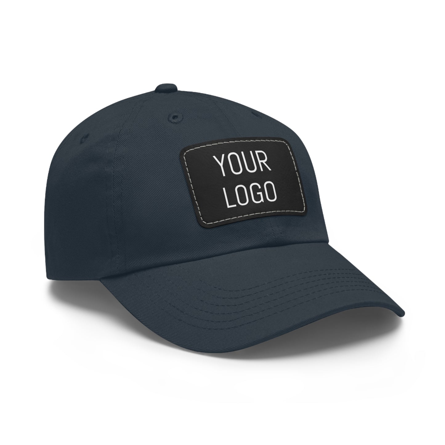 Dad Hat Leather Patch Personalized for Events & Promotions