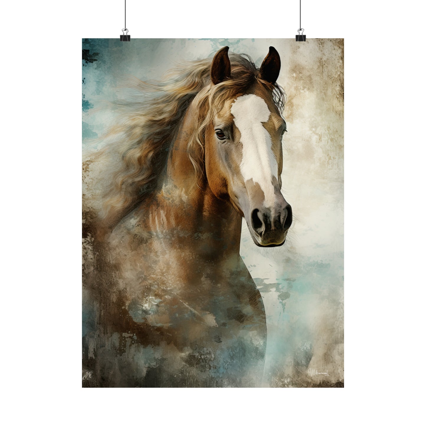 Wild Horse Premium Matte Vertical Posters