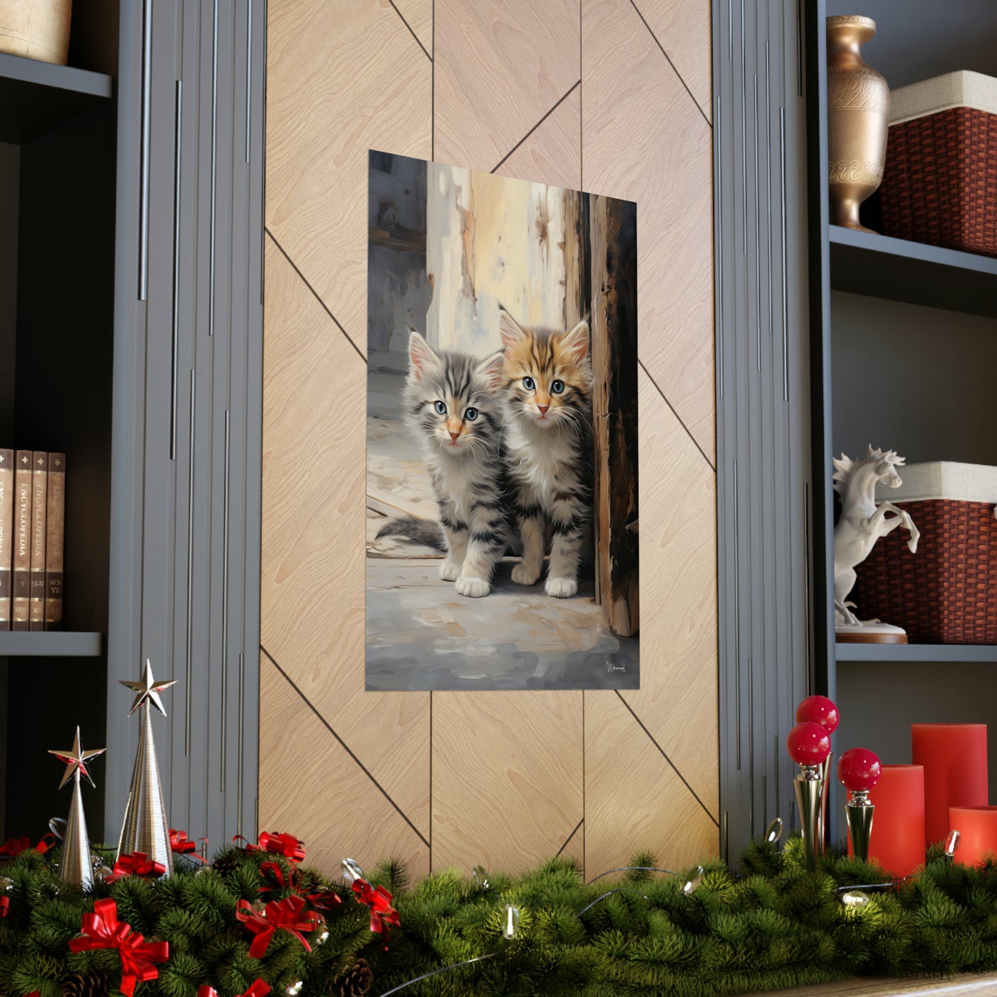 Street Kittens Premium Matte Vertical Posters