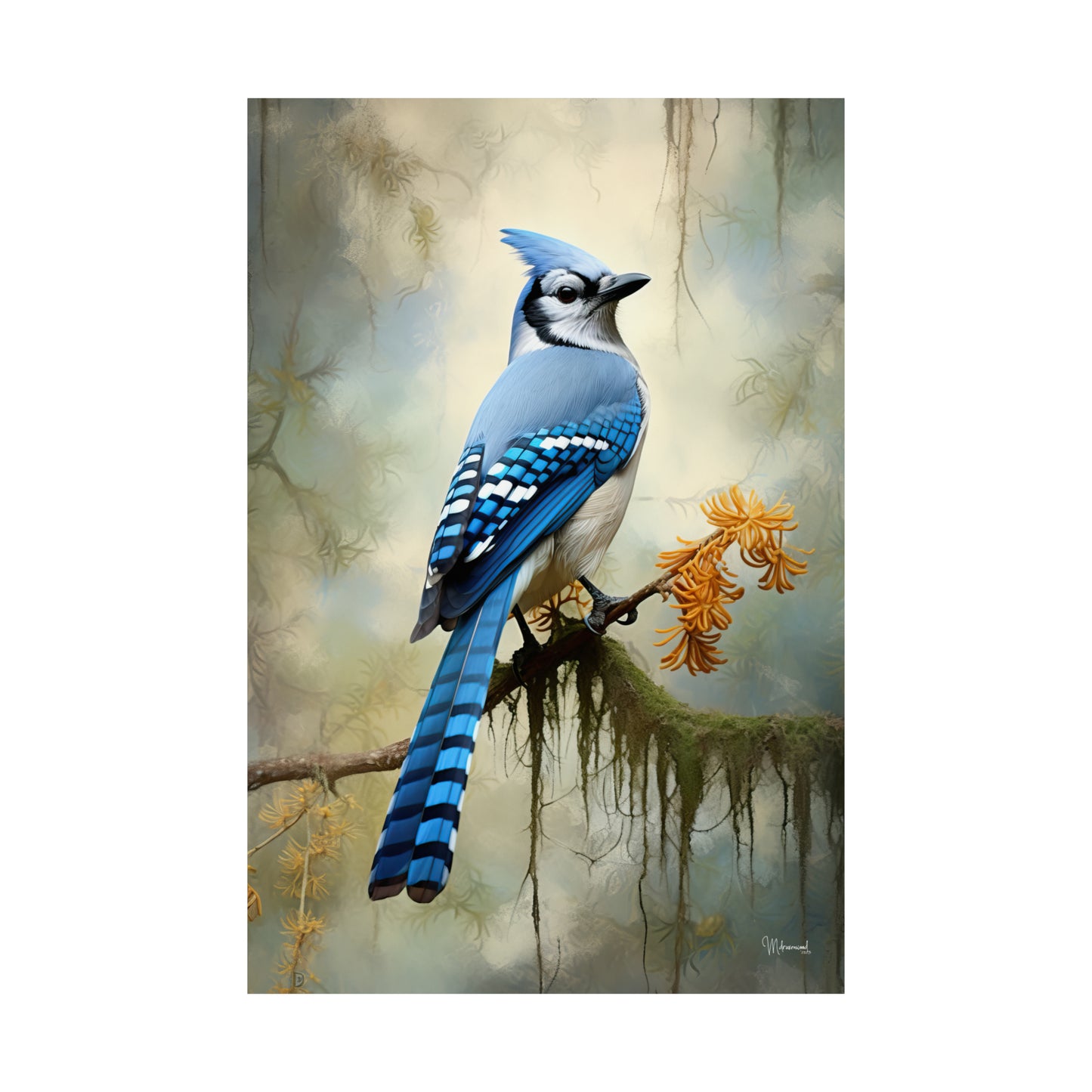 Blue Jay Premium Matte Vertical Posters