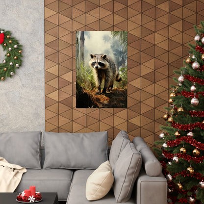 Florida Racoon Premium Matte Vertical Posters