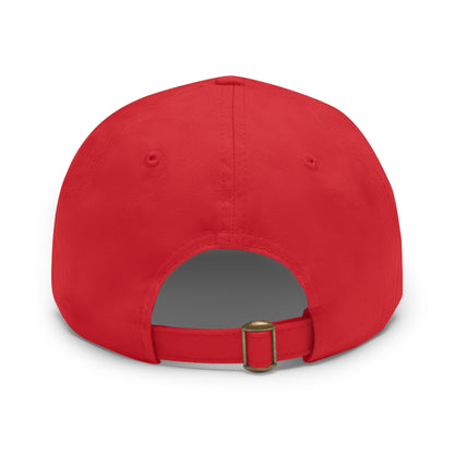 Dad Hat with Leather Patch Personalized for Events & Promotions