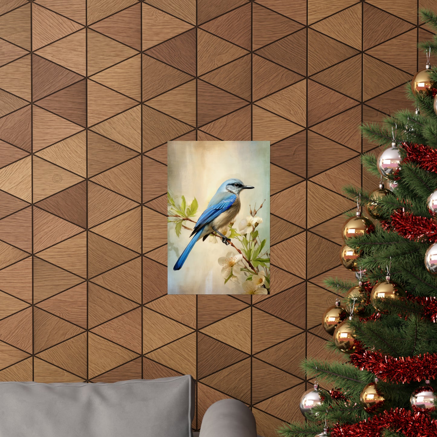 Scrub Jay Premium Matte Vertical Posters