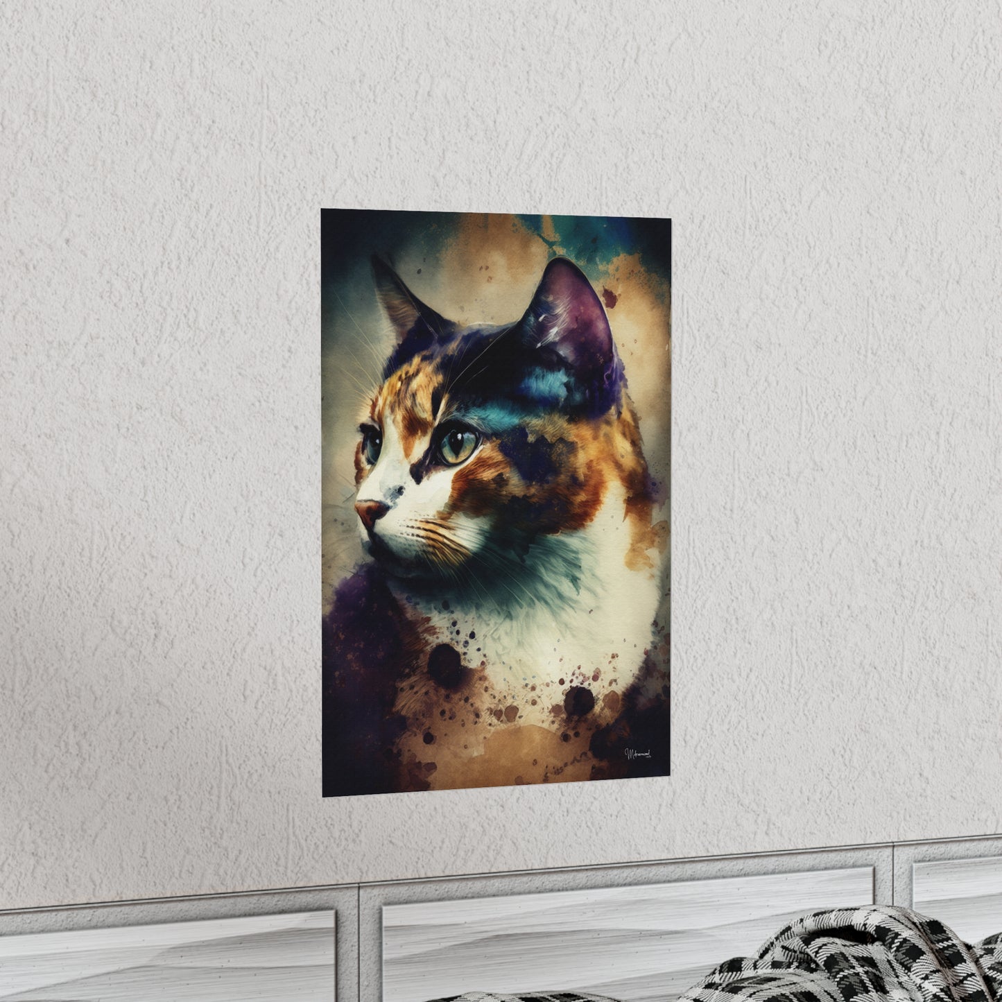 Calico Cat Premium Matte Vertical Posters