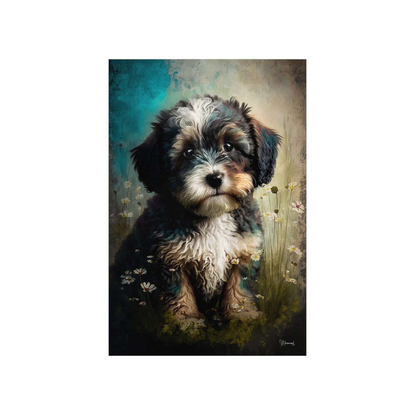 Havanese Puppy Premium Matte Vertical Posters