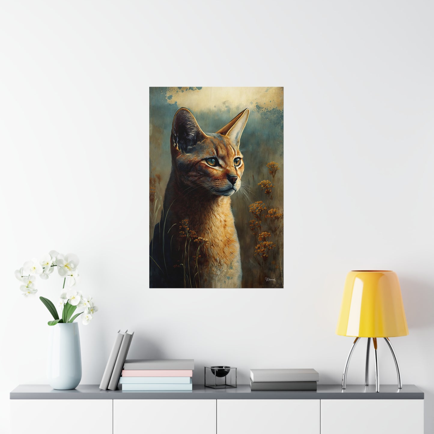 Chausie Cat Premium Matte Vertical Posters