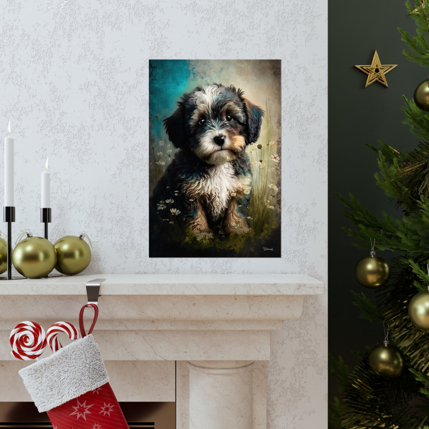 Havanese Puppy Premium Matte Vertical Posters