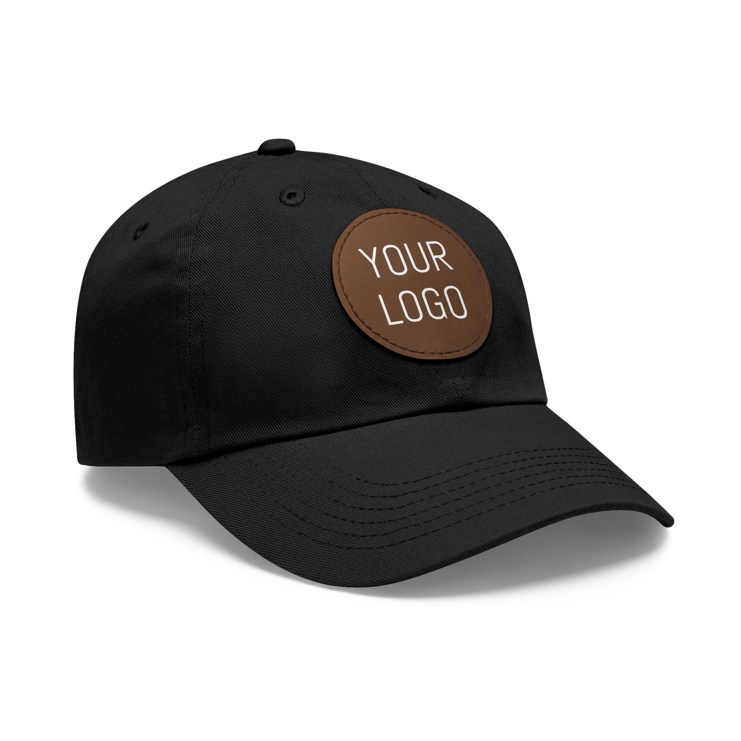 Dad Hat with Leather Patch Personalized for Events & Promotions