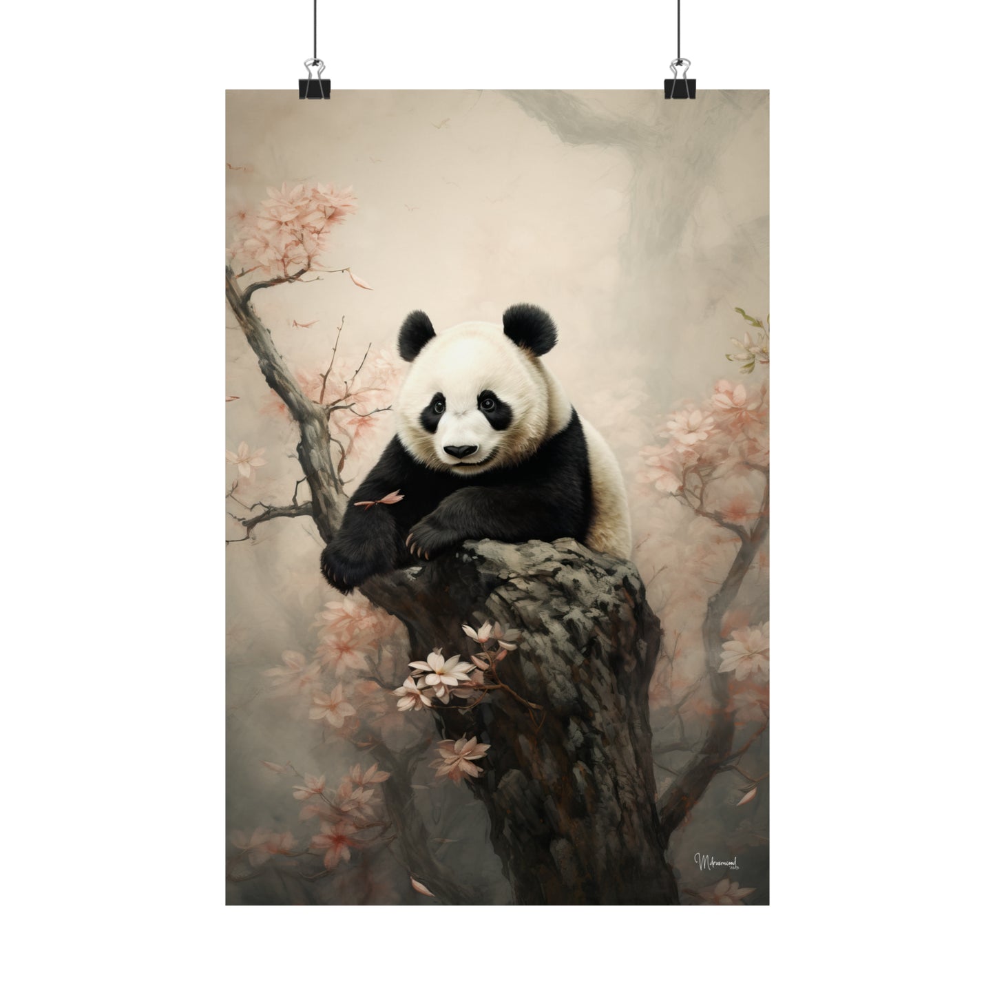 Panda Premium Matte Vertical Posters