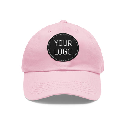 Dad Hat with Leather Patch Personalized for Events & Promotions