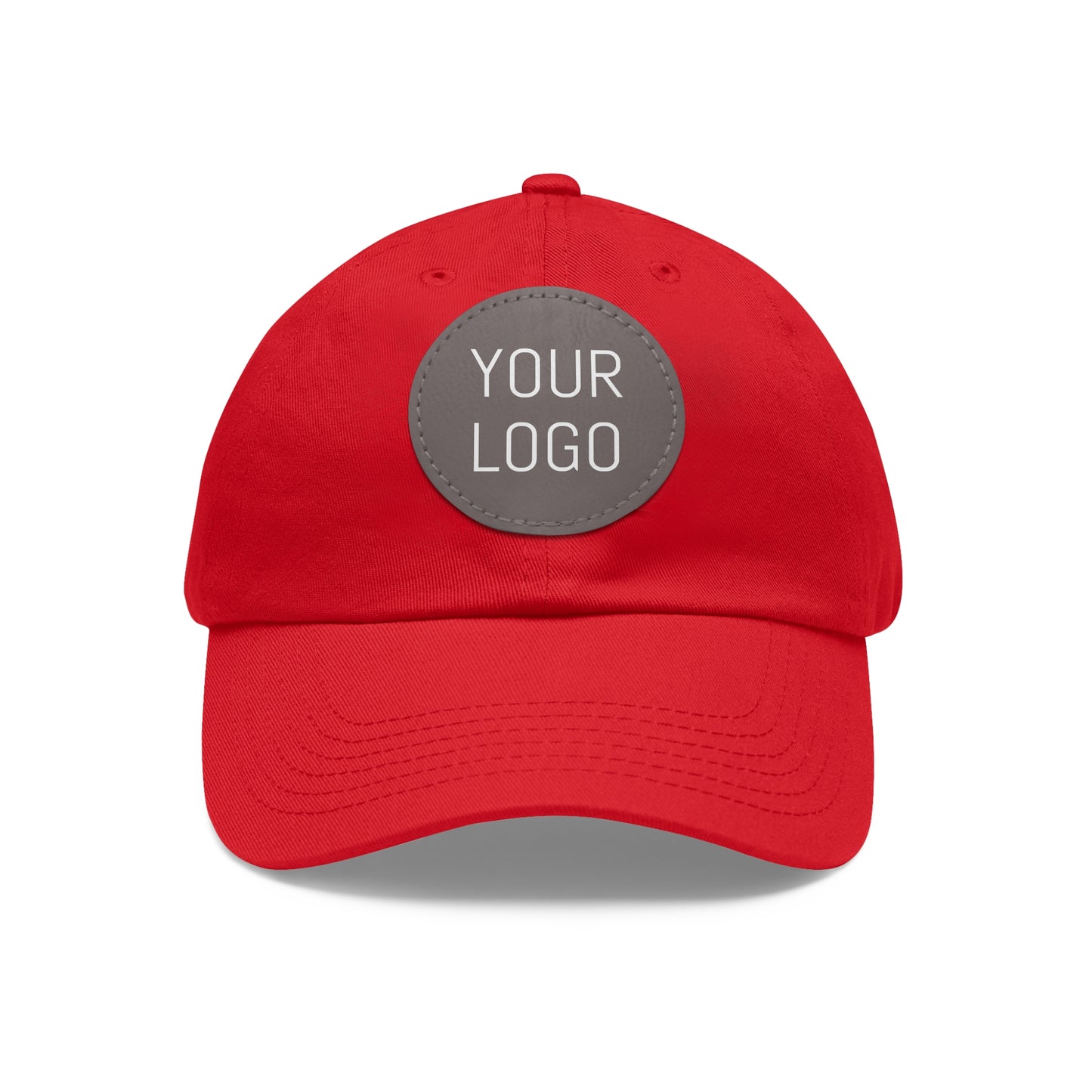 Dad Hat with Leather Patch Personalized for Events & Promotions