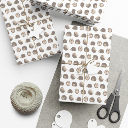 Hedge Hog Gift Wrap Papers