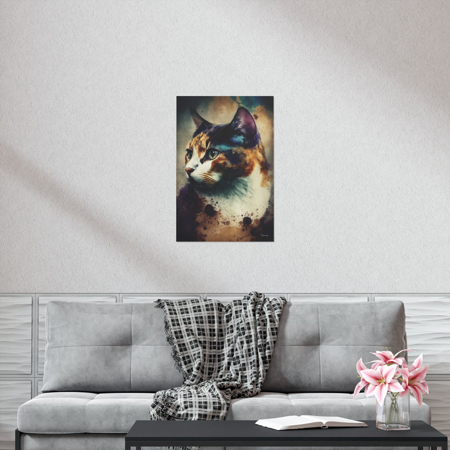 Calico Cat Premium Matte Vertical Posters