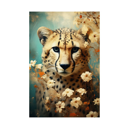 Cheetah Premium Matte Vertical Posters