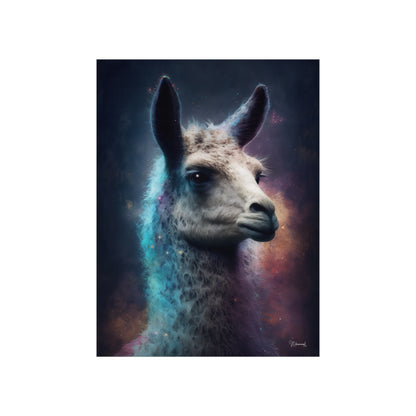 Llama Premium Matte Vertical Posters