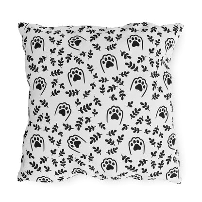 Black Cat Society Outdoor Pillows