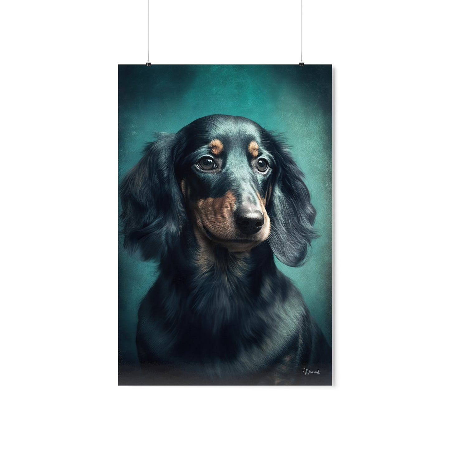 Dachshund Dog Premium Matte Vertical Posters