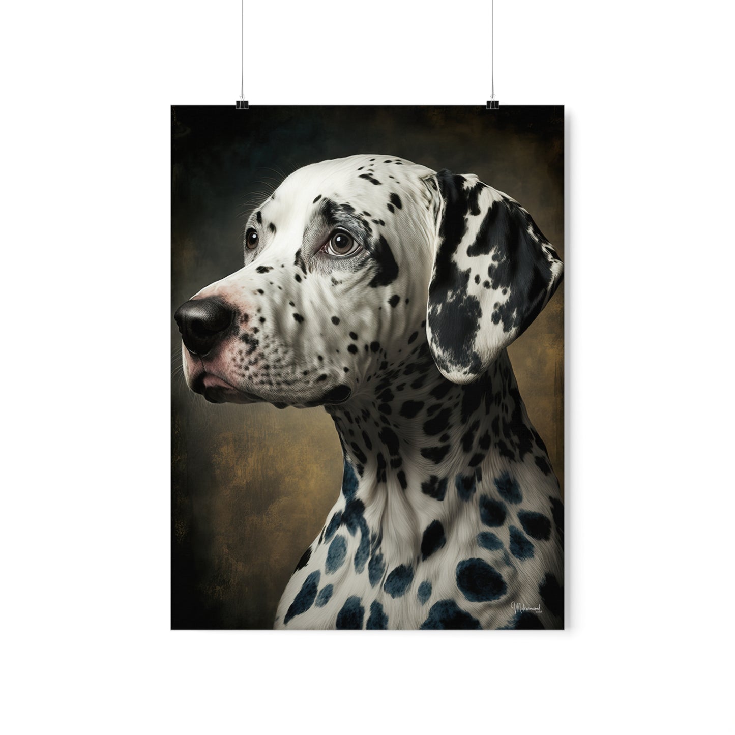 Dalmatian Dog Premium Matte Vertical Posters