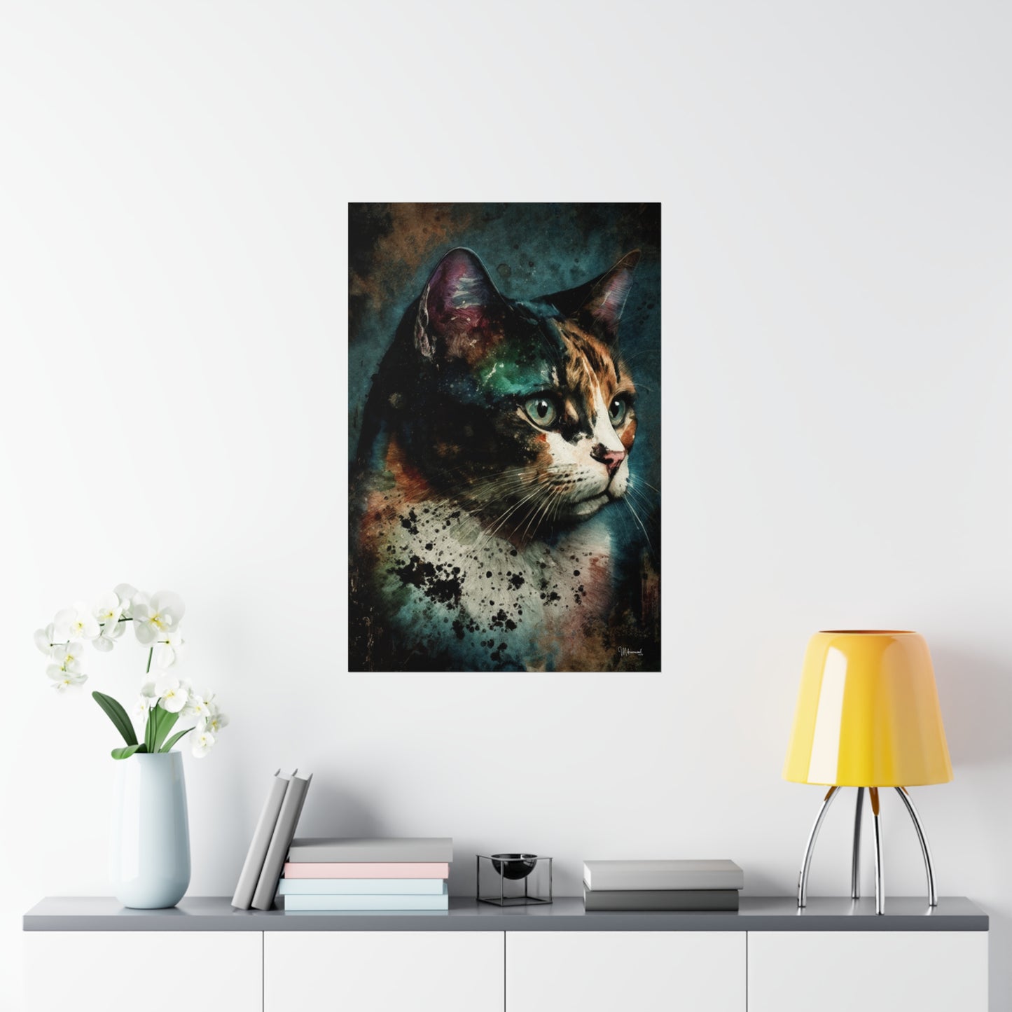 Calico Cat Premium Matte Vertical Posters