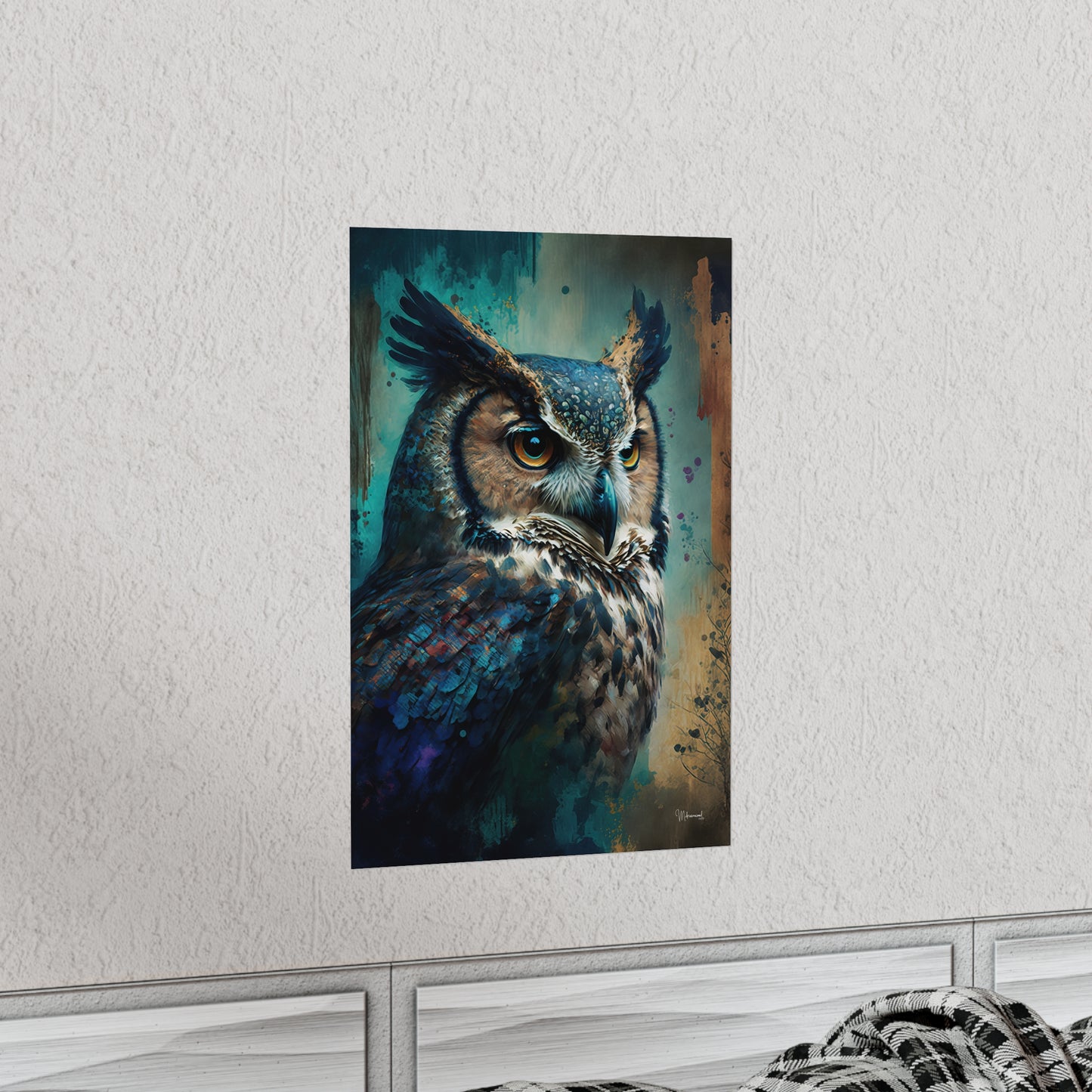 Owl Premium Matte Poster