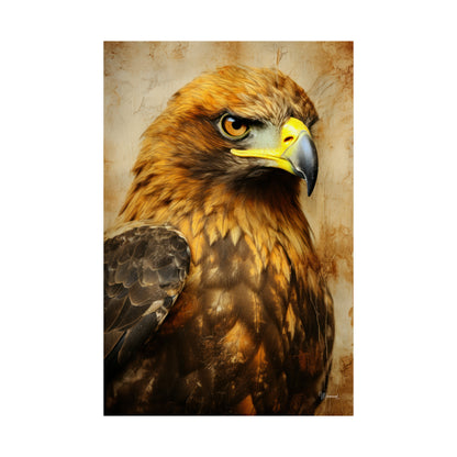 Golden Eagle Premium Matte Vertical Posters