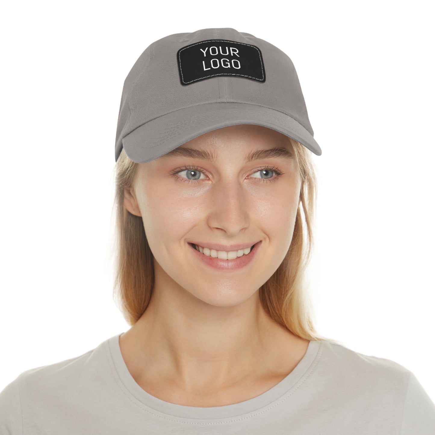 Dad Hat Leather Patch Personalized for Events & Promotions