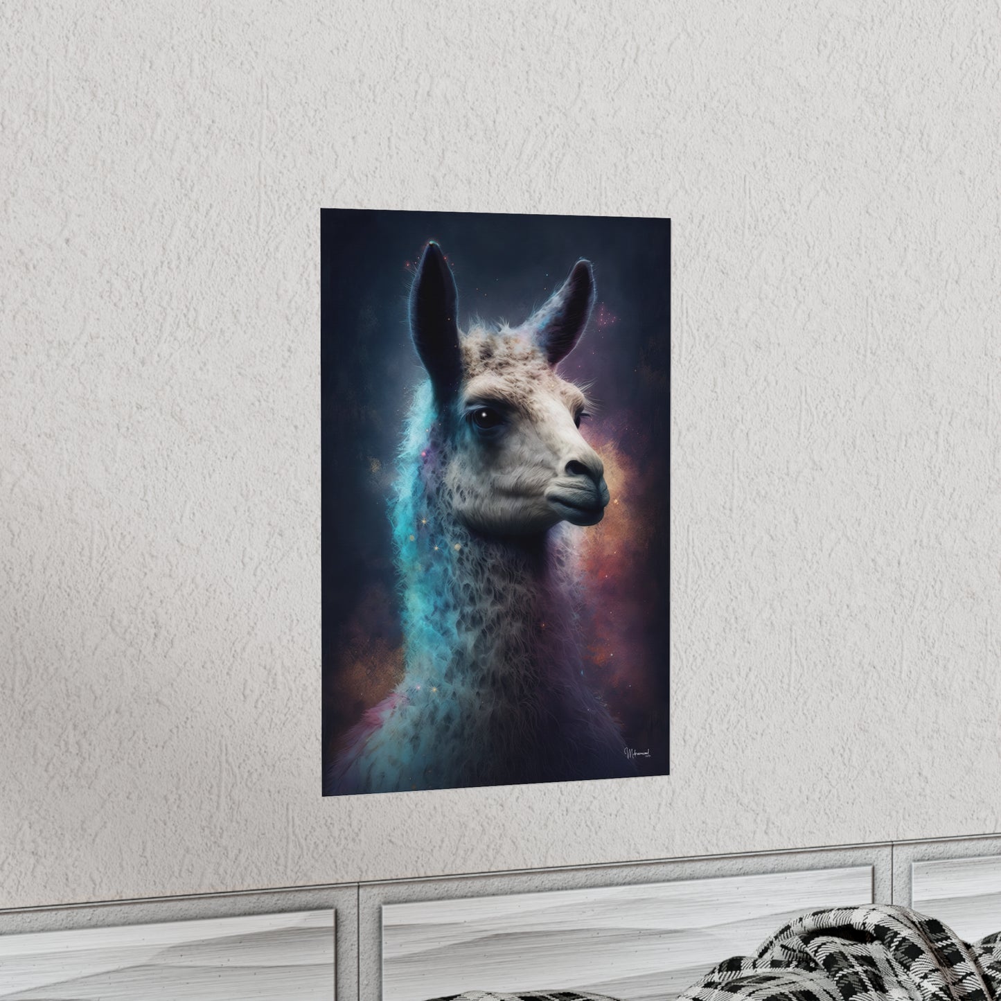 Llama Premium Matte Vertical Posters