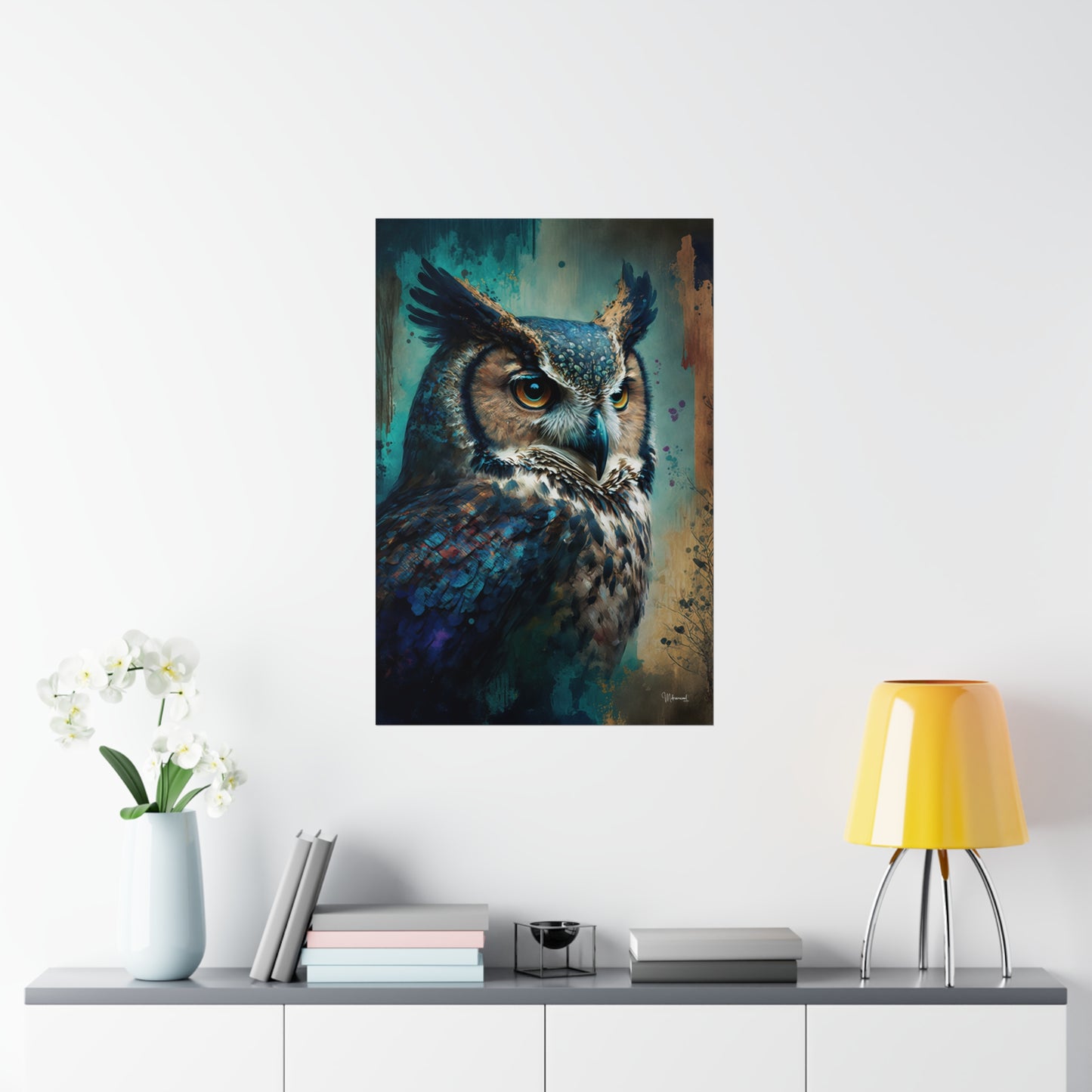 Owl Premium Matte Poster