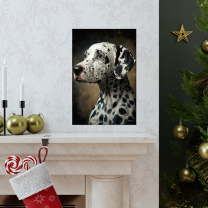 Dalmatian Dog Premium Matte Vertical Posters