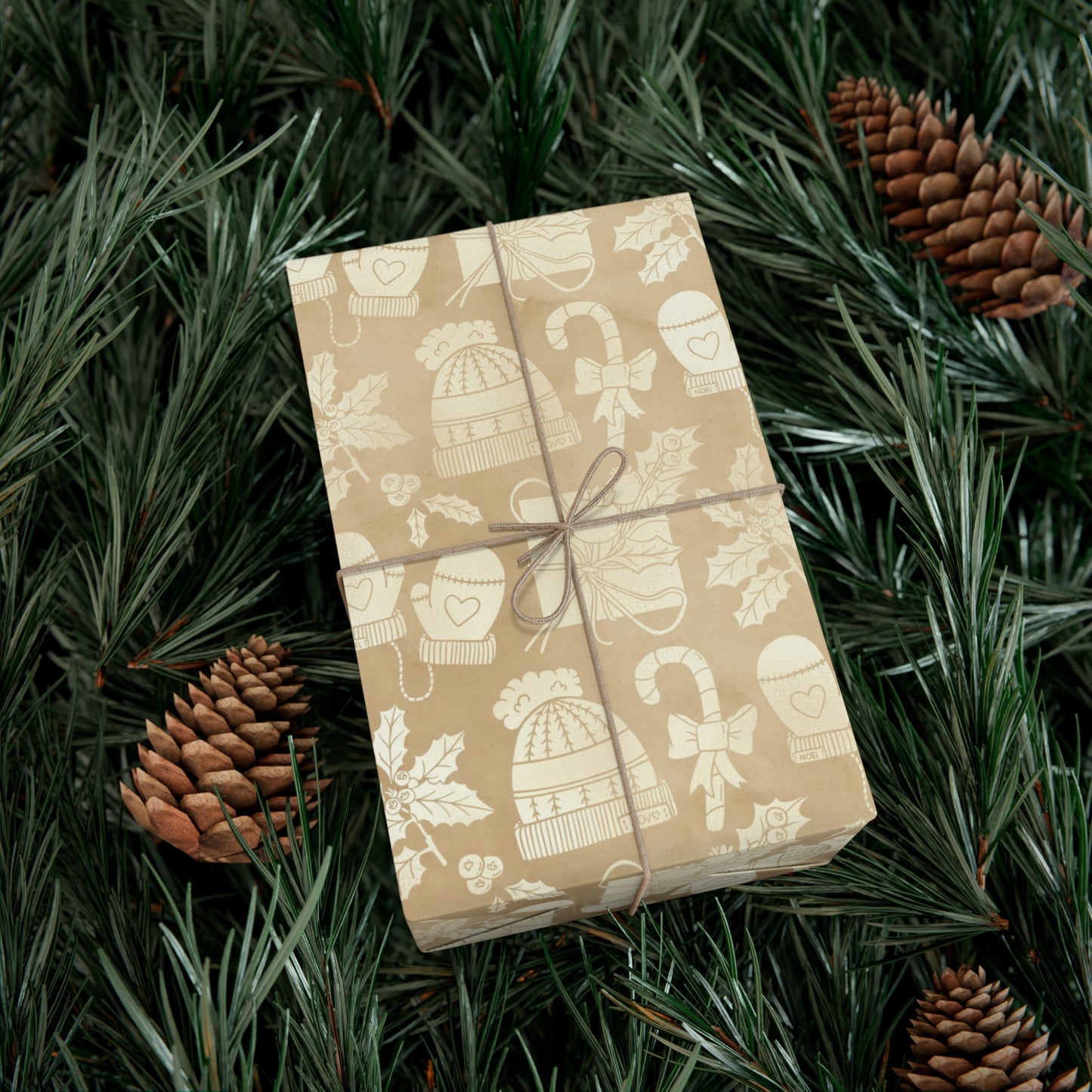 Gold Christmas Gift Wrap Papers