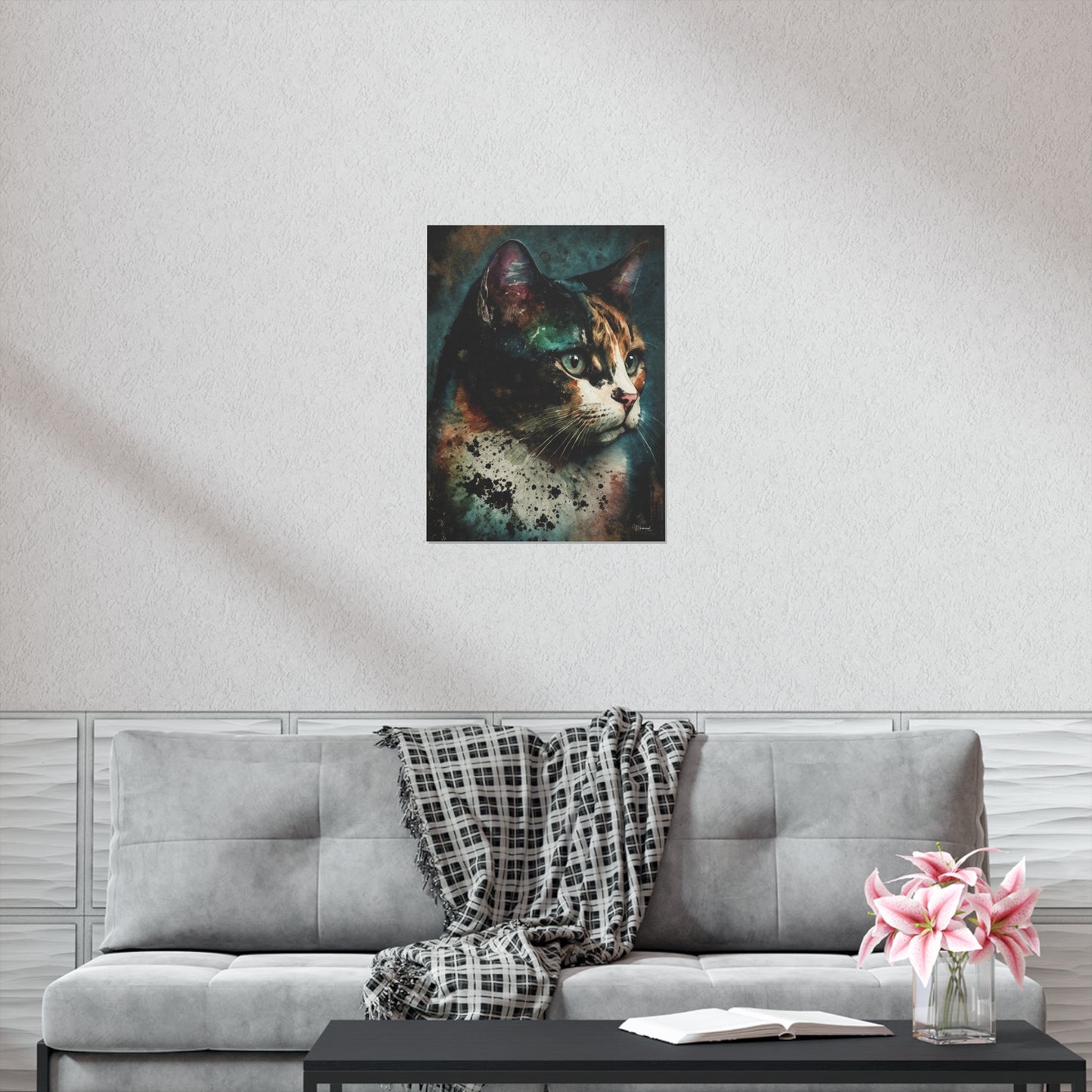 Calico Cat Premium Matte Vertical Posters