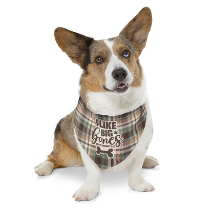 Sassy Pet's I Like Big Bones Pet Bandana Collar