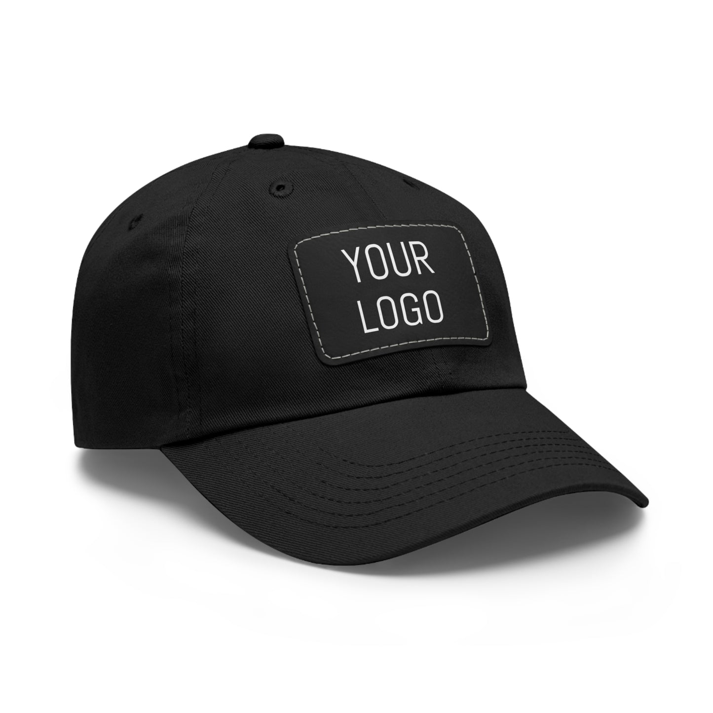 Dad Hat Leather Patch Personalized for Events & Promotions