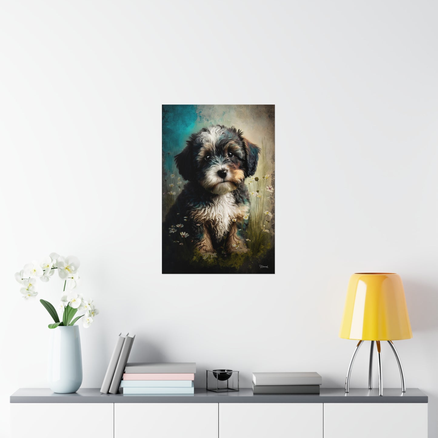 Havanese Puppy Premium Matte Vertical Posters