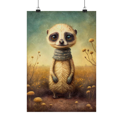 Safari Kids Collection- Mercat Premium Matte Vertical Posters